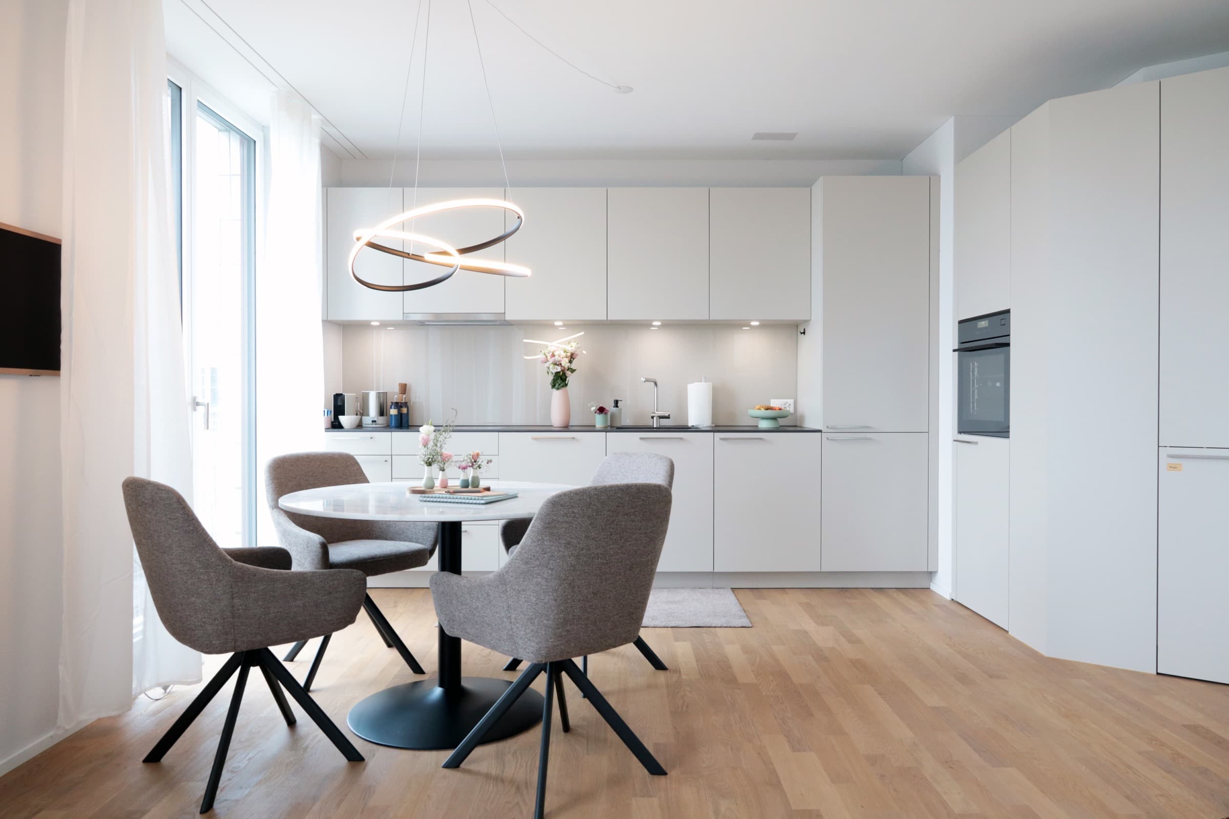Fully equipped kitchen